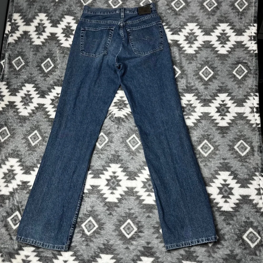 VTG Silver Jeans Co. Medium Wash Bootcut Button Fly Denim Made in Canada 28x33